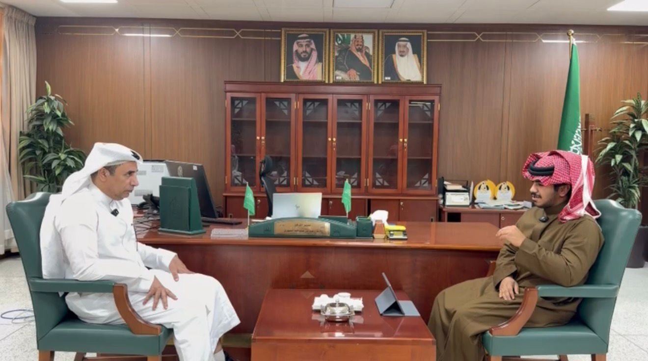 حوار مع د. زهير الشهري – أثناء اللقاء