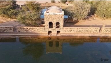 منشأة مائية وأثر معماري على درب زبيدة